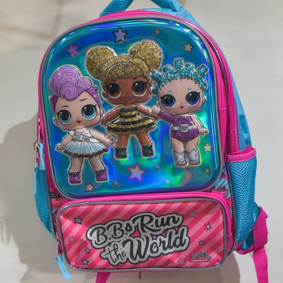 Kids‎ unisex Backpack 16 inch  B.B's Run the World - Picture 1 of 9